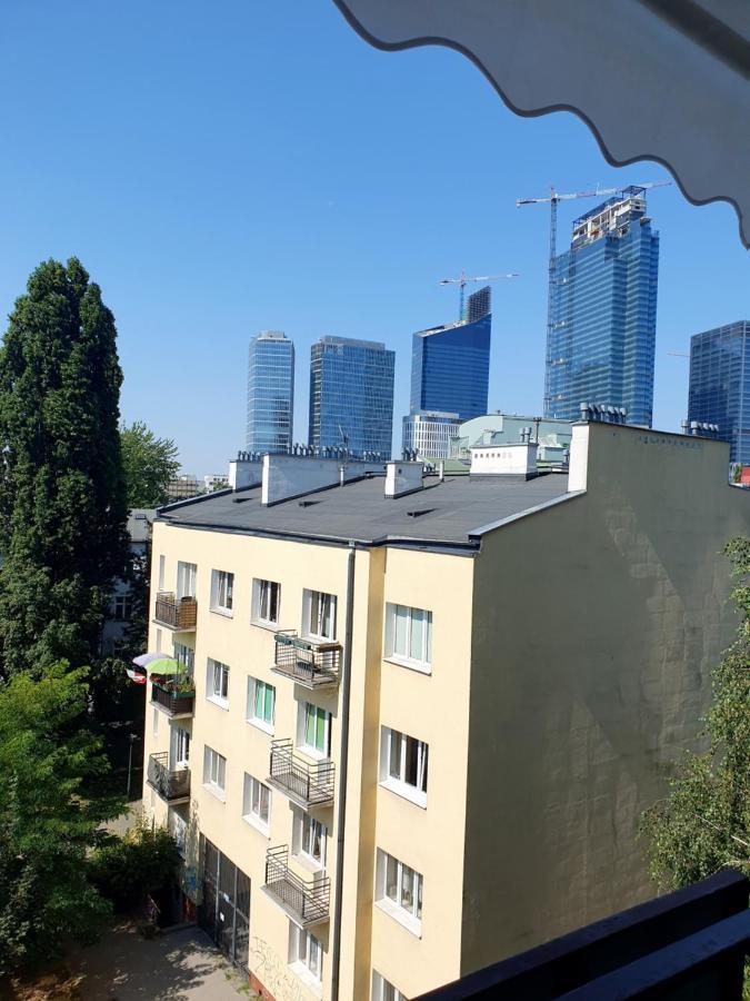 Center Apartment, Balcony Twarda Varsó Kültér fotó